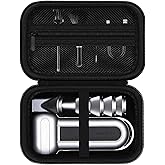 HESPLUS Case Compatible with WOLFBOX MF100 /MF50 Electric Air Duster – Travel Portable Zippered Storage Bag, Black (Case Only)