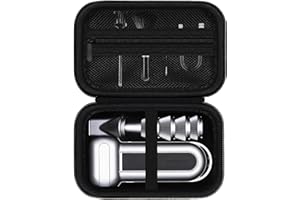 HESPLUS Case Compatible with WOLFBOX MF100 /MF50 Electric Air Duster – Travel Portable Zippered Storage Bag, Black (Case Only)