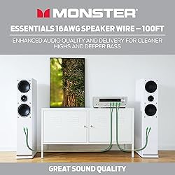 Monster Essentials High Performance Speaker Wire 16
