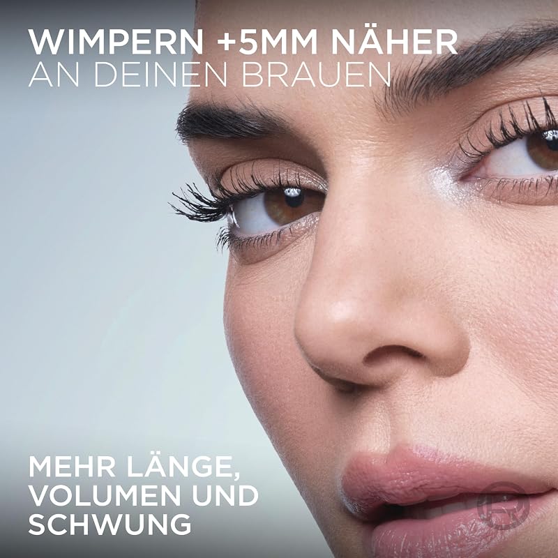L'Oréal Paris Telescopic Extensionist Waterproof Mascara, Verlängernde, wasserfeste Wimperntusche, Farbe Schwarz, 1x 9,9ml