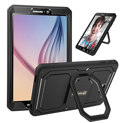 Fintie Stoßfeste Hülle für Samsung Galaxy Tab A 10.1 T580N / T585N - [Tuatara Magic Ring] [360-Rotating] Multifunktionale Sta