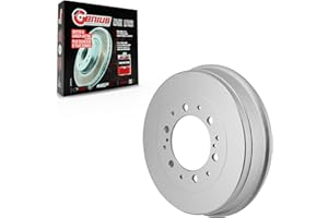 Genius Rear Coated Brake Drum (1 Piece Only) GCR-9779 Replacement For Toyota Tacoma - Left or Right Side (Driver Passenger)