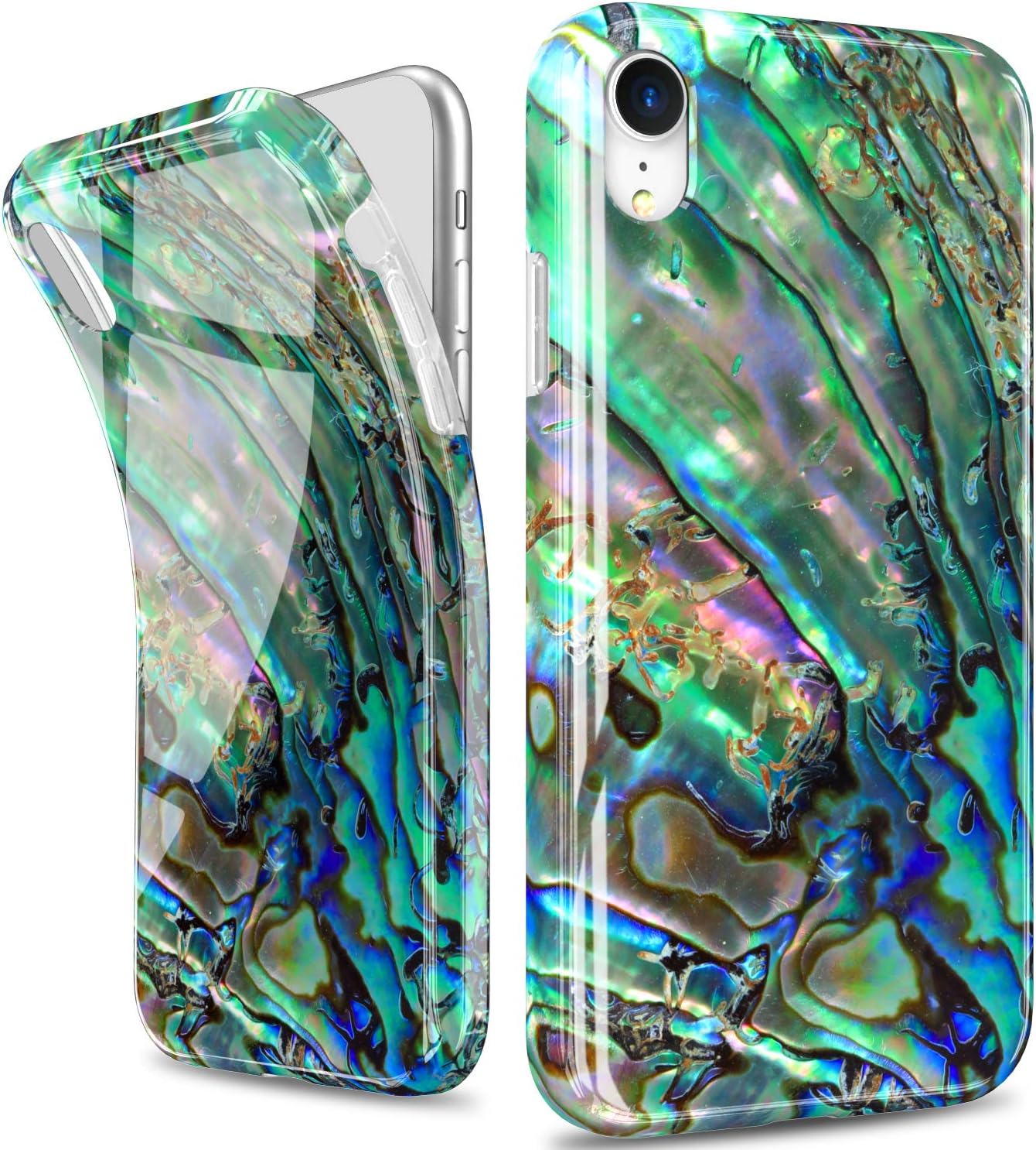 iPhone XR Cases, Marble Design XR Phone Case, GiiKa Ultra