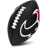 Franklin Sports NFL Football - Kids Foam Football - Soft Junior Size 8.5" Ball with 3D Logos - Perfect for Gameday + Tailgates