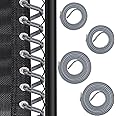 COITEK 4PCS Replacement Cord for Zero Gravity Chair, Universal Elastic Repair Cord for Recliners Replacement Laces Rope for Lounge, Bungee Beach Chair (Silver)
