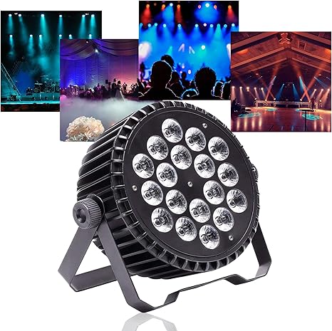 Top-Uking Por luz Proyector 18LED Luces de discoteca Luces de ...