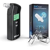 BACtrack S80 Professional Breathalyzer &amp; 20 Breathalyzer Mouthpieces