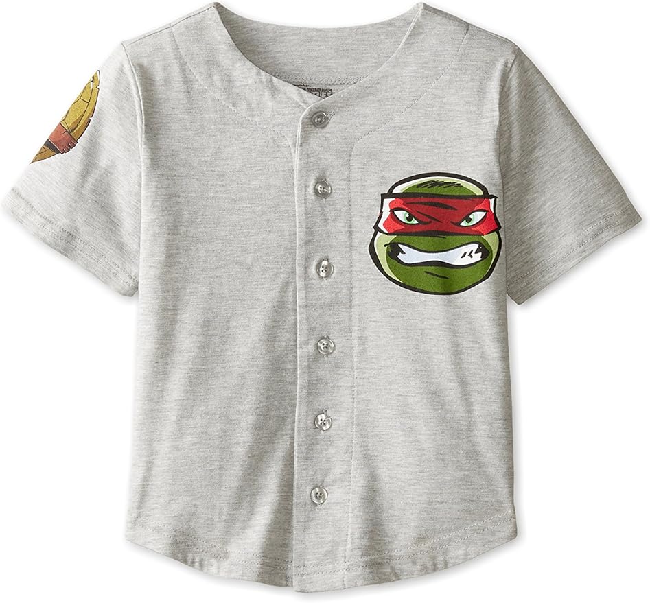 Teenage Mutant Ninja Turtles Boys' '87 Baseball Jersey