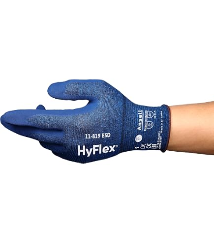 Ansell HyFlex 11-819 ESD Touch Screen Compatible Nitrile Foam