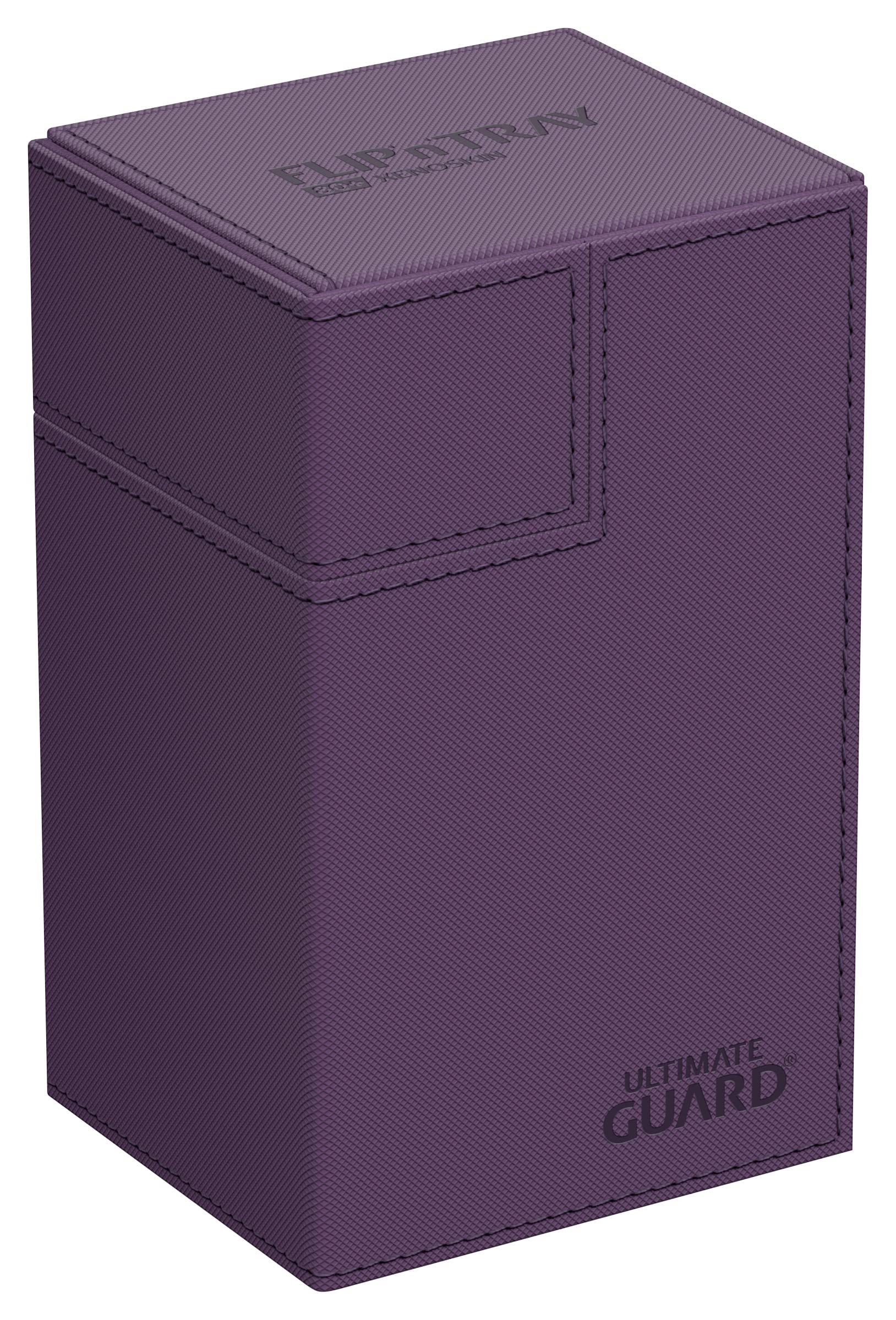 Ultimate Guard Flip`n`Tray 80+ XenoSkin Monocolor Purple — image 1