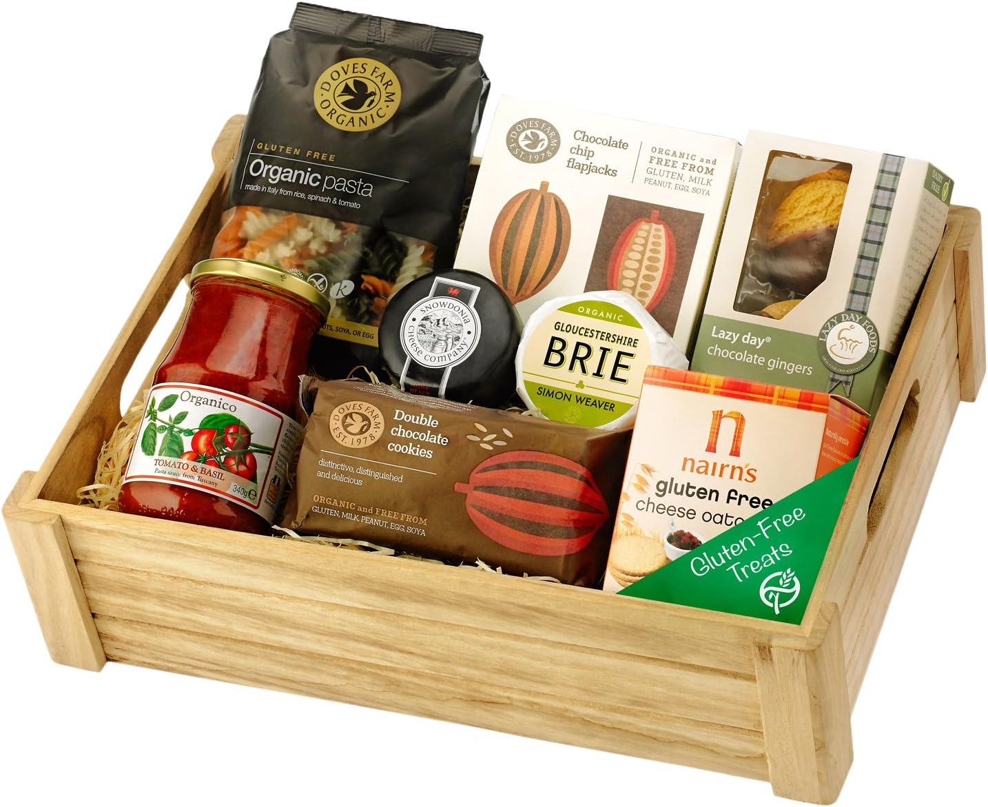 Regency Hampers GlutenFree Savoury Selection in Wooden Crate Amazon