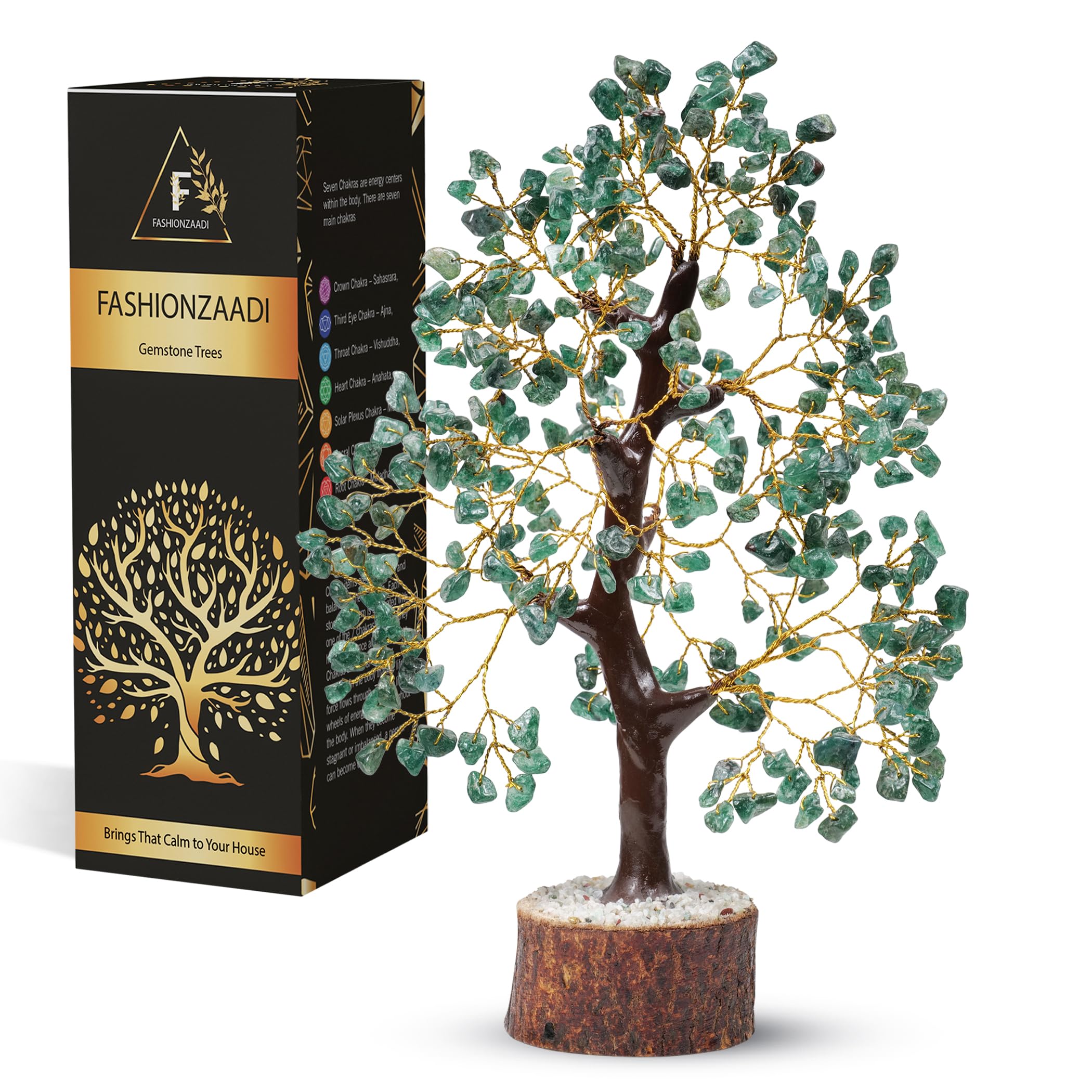 Green Aventurine Gemstone tree,crystals and gemstones tree of life artificial bonsai crystal tree,decorative home accessories,house warming gifts new home,gifts for women birthday unique,10-12 inch