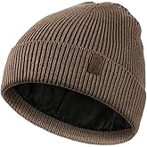 Wmcaps Winter Beanie for Men Women, Fleece Lined Beanie Soft Warm Knit Hat Ski Stocking Cuffed Cap