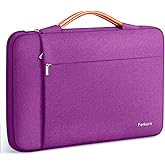 Ferkurn Laptop Case Bag Chromebook Case Sleeve for MacBook Air/Pro, Dell Inspiron, ASUS Zenbook, HP Pavilion, Lenovo IdeaPad, Samsung Chromebook, Acer, Computer Carrying Bag Cover, Purple, 15.6 Inch