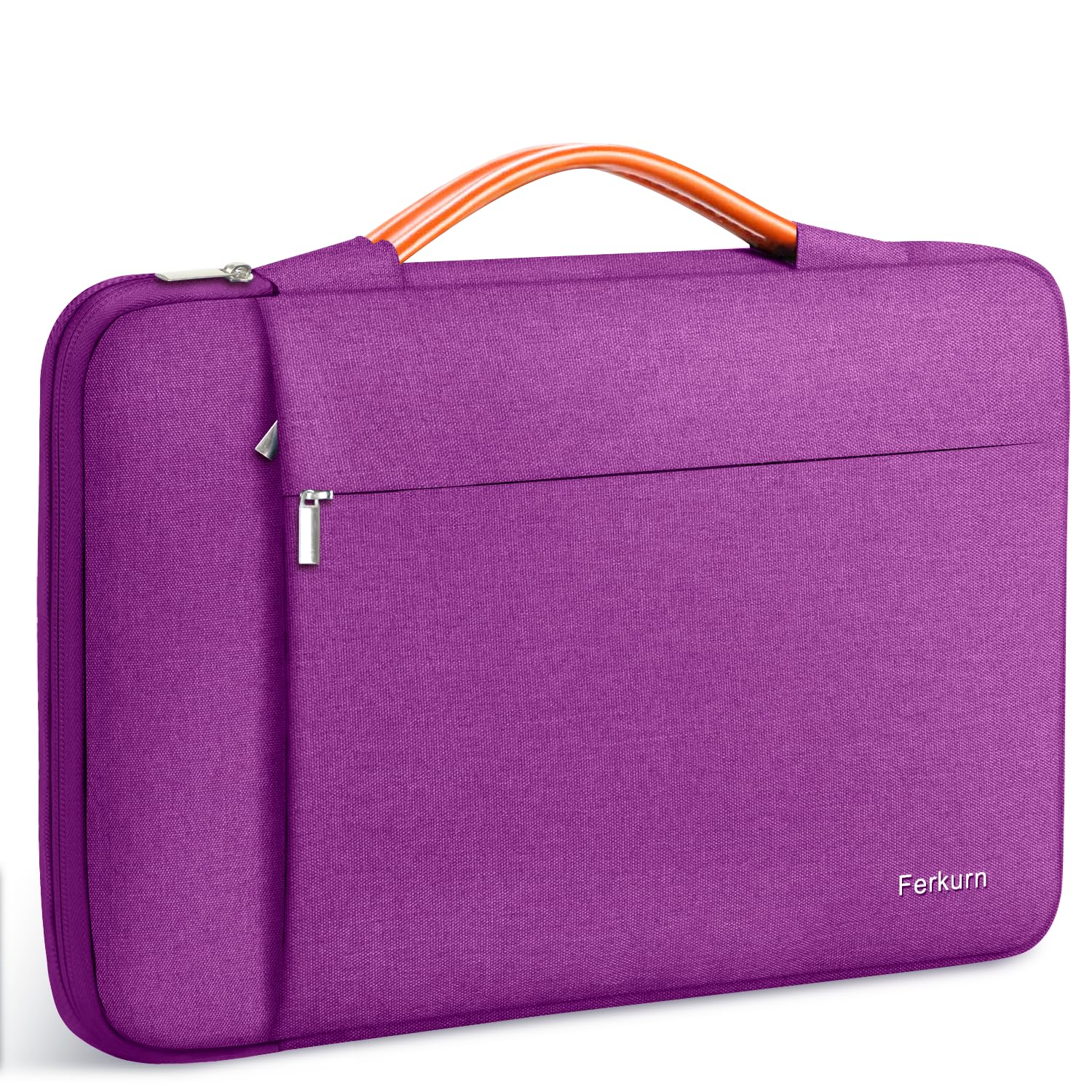 Ferkurn Laptop Chromebook Case Sleeve Cover Compatible with Macbook Air/Pro, iPad, Surface Pro, Acer, HP, ASUS Vivobook, Samsung, Waterproof Slim Carrying Computer Bag 13-13.3 inch, Purple