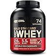Optimum Nutrition Gold Standard 100% Whey Protein Powder, Double Rich Chocolate, 5 Pound (Packaging May Vary)