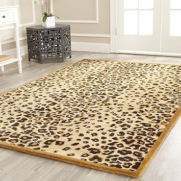 Amazon Com Martha Stewart Safavieh Collection Msr3621e Premium Wool And Viscose Kalahari Teak Area Rug 8 X 10 Furniture Decor