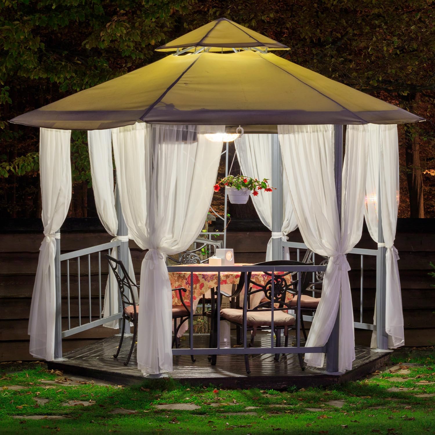 Outdoor Curtains - jinchan Outdoor Curtains for Patio Waterproof 84 Inch Long White Sheer Curtains for Living Room Back Tab Farmhouse Linen Sheers Lightweight Voile Off White Outside Window Curtain Set 2 Panels