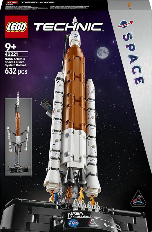 Technic NASA Artemis SLS-Schwerlastrakete 42221
