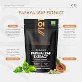 Alpha01 Organic Papaya Leaf Extract 12000mg 90 Capsules Vegan view 2
