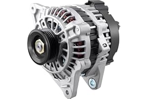 GDSMOTU New Alternator Compatible for Hyundai Accent 2006-2009 1.6L for Tiburon 2004-2007 2.0L for Tucson 2006-2009 2.0L, 90AMP/12 Volt Alternator AVA0048 113657 37300-22650 2655023