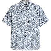 Van Heusen Men's Big and Tall Wrinkle Free Short Sleeve Button Down Shirt