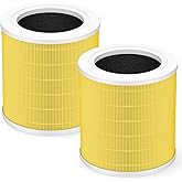 A2001 Replacement Filter Compatible with A2001 Air Purifier, 3-In-1 Efficient Filtration Activated Carbon Filter, Compared to Part #AF-2001, Pets Filter