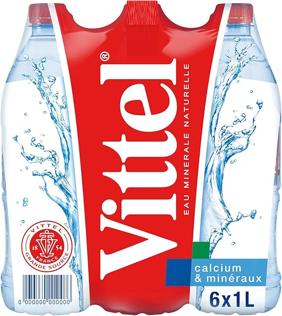 Vittel Eau Minerale 6 X 1 L