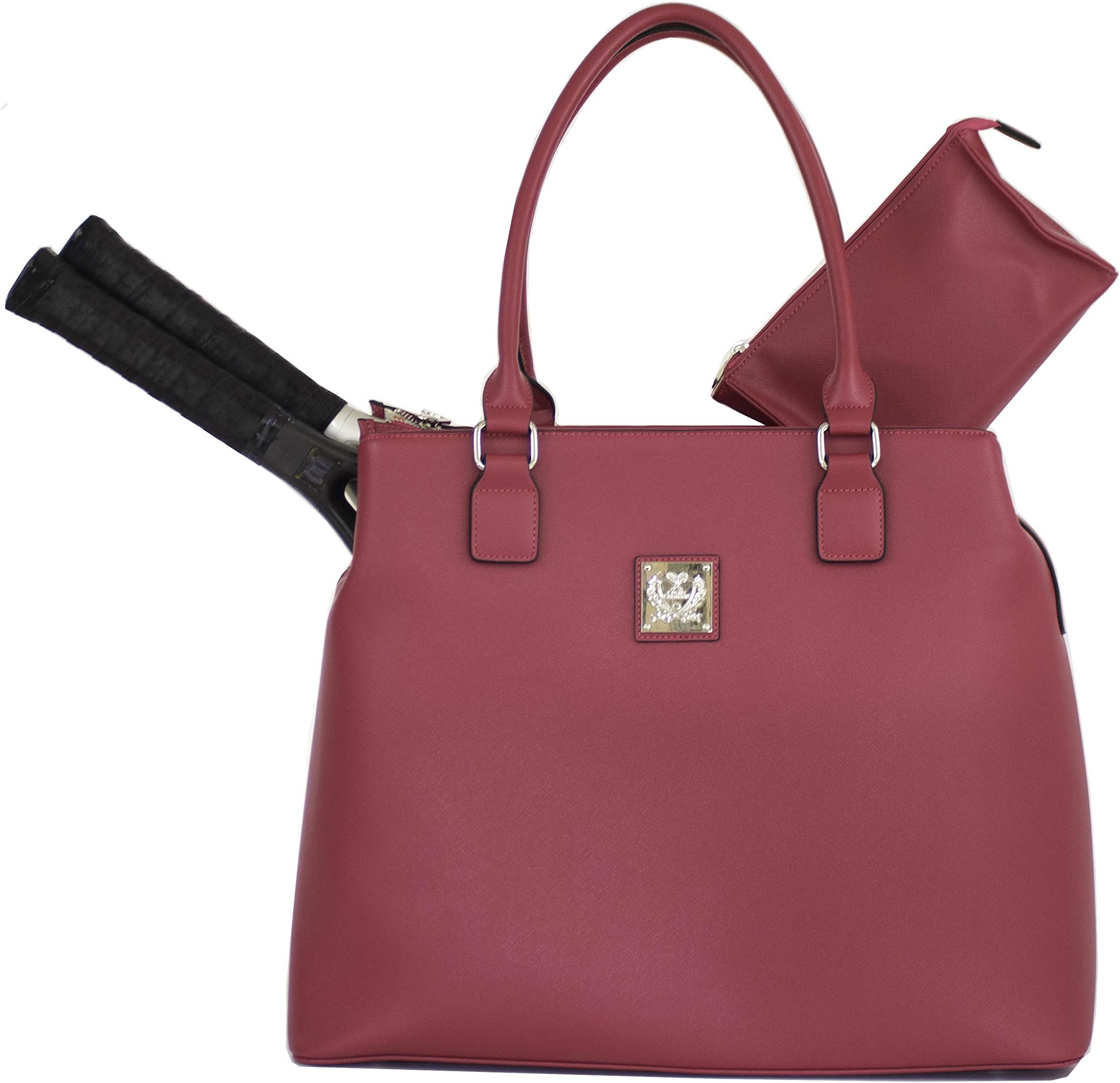 Monte Carlo Tennis Bag in Fuchsia