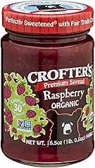 Crofters Fruit Spread - Organic - Premium - Raspberry - 16.5 Oz