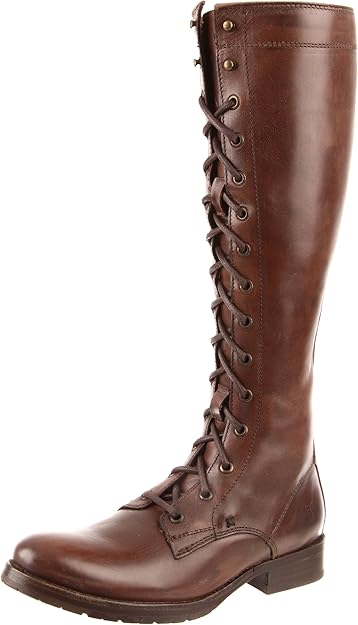 frye lace up tall boots