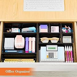 SpaceHacks 25 PCS Plastic Drawer Organizer