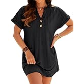 Blooming Jelly Womens Swimsuit Coverup Swimwear Beach Cover Ups Bikini Bathing Suit Cover Up Swim Suit Pool Coverups