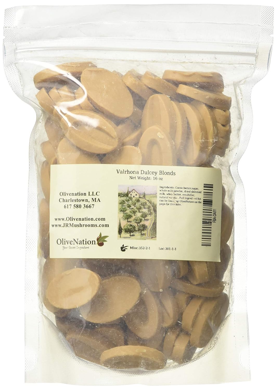 Valrhona Dulcey Blond Chocolate Feve 