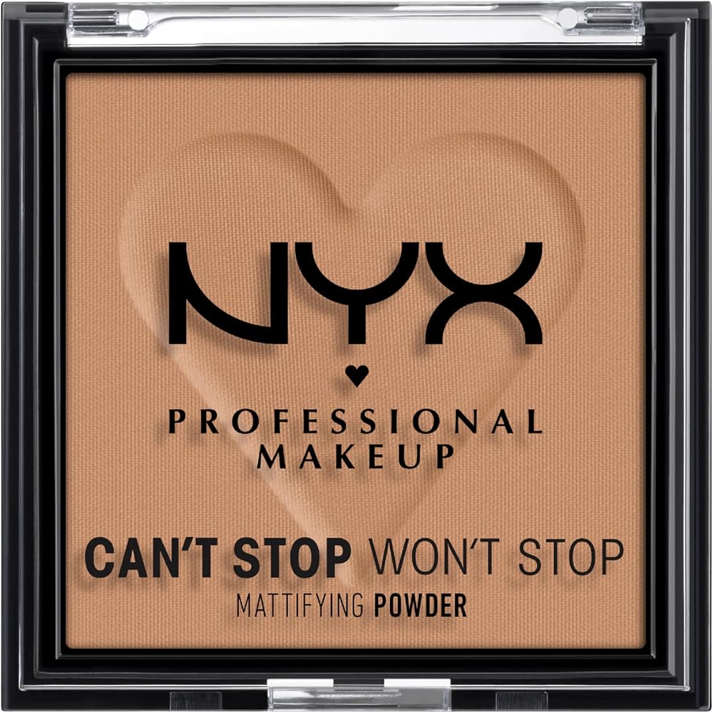 NYX Can't Stop Won't Stop Mattifying Powder Caramel 0.28 oz