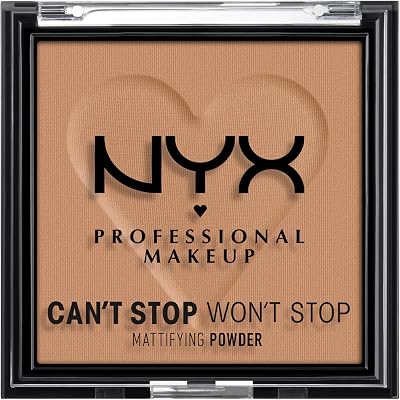 NYX Can't Stop Won't Stop Mattifying Powder Caramel 0.28 oz
