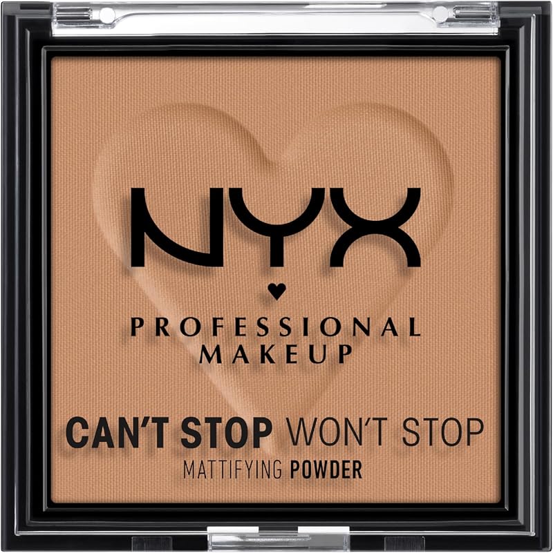 NYX Can't Stop Won't Stop Mattifying Powder Caramel 0.28 oz