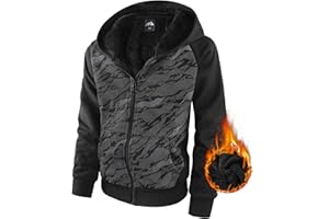 LAIWANG Boy's Zip Up Hoodie Heavyweight Winter Sweatshirt Fleece Sherpa Lined Warm Jacket