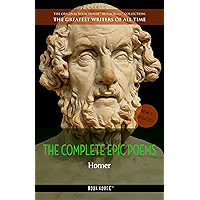 Homer: The Complete Epic Poems (The Greatest Writers of All Time Book 23) book cover