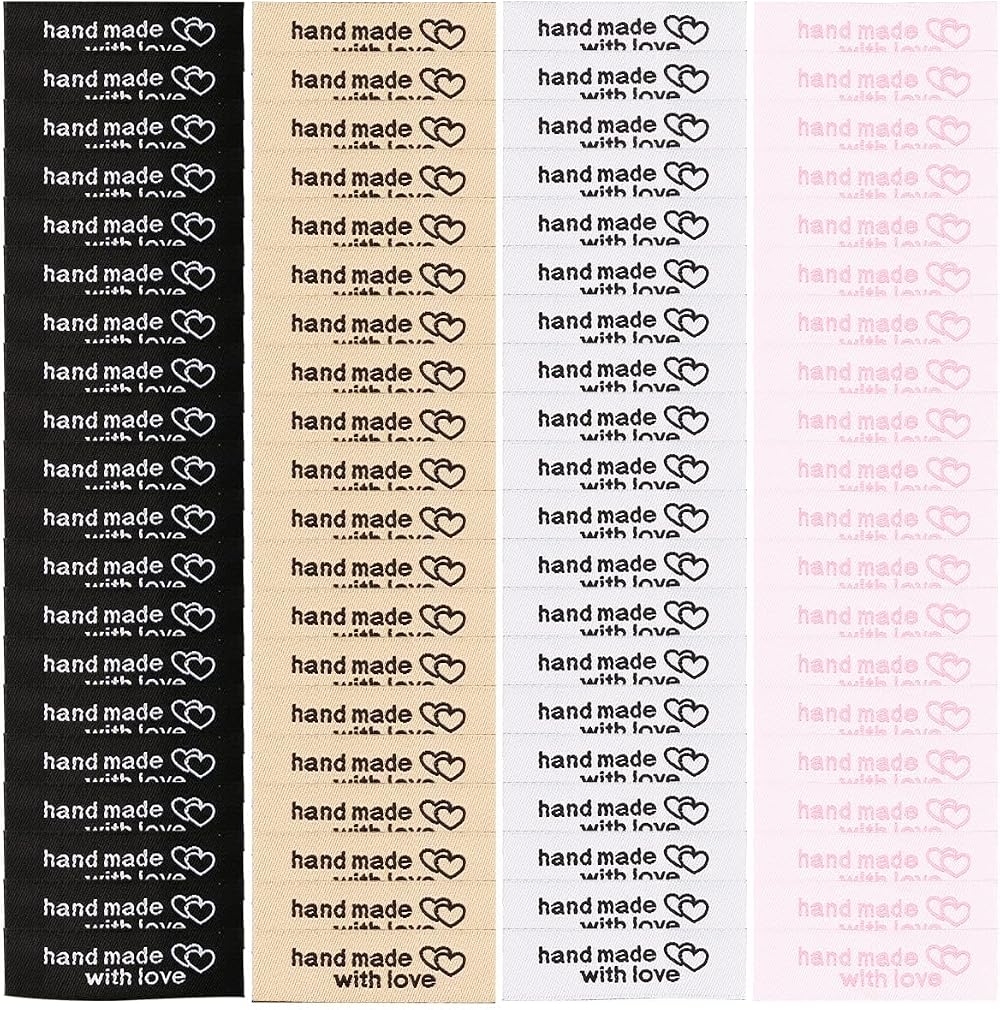 80 PCS Personalized Sewing Labels for Doll Clothing