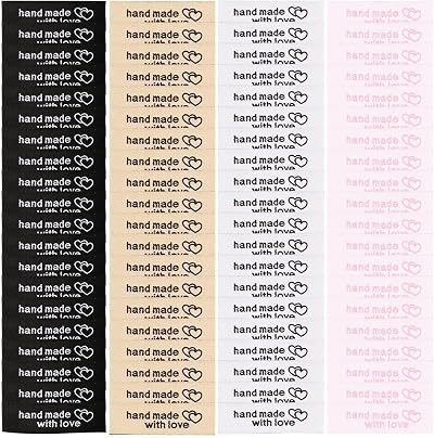 80 PCS Personalized Sewing Labels for Doll Clothing
