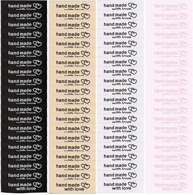 80 PCS Personalized Sewing Labels for Doll Clothing