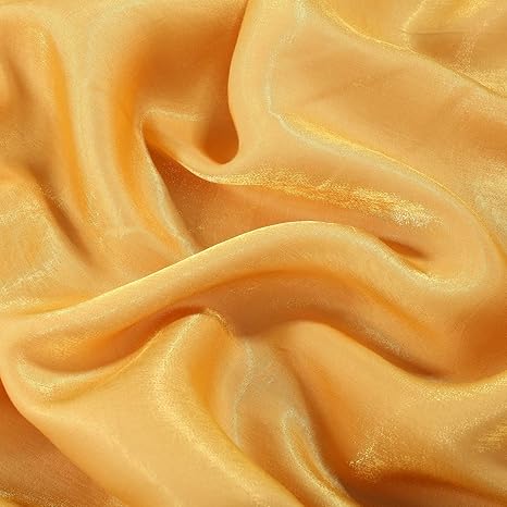 Amazon Moonfarm 全16色 至高の輝き シルク 風 サテン 生地 カラー 約1m 幅1 5m イエロー 布 生地 通販