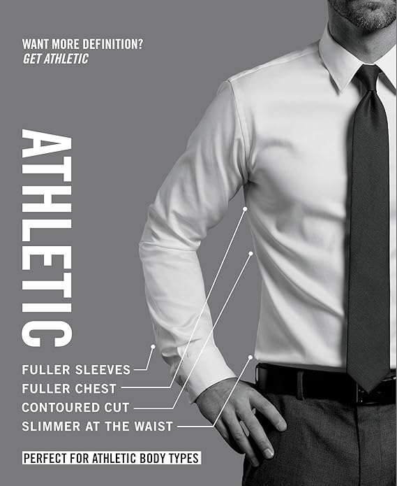 athletic fit dress shirts kohls