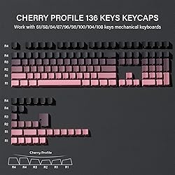 Hkfos XVX Gradient Side Print Keycaps
