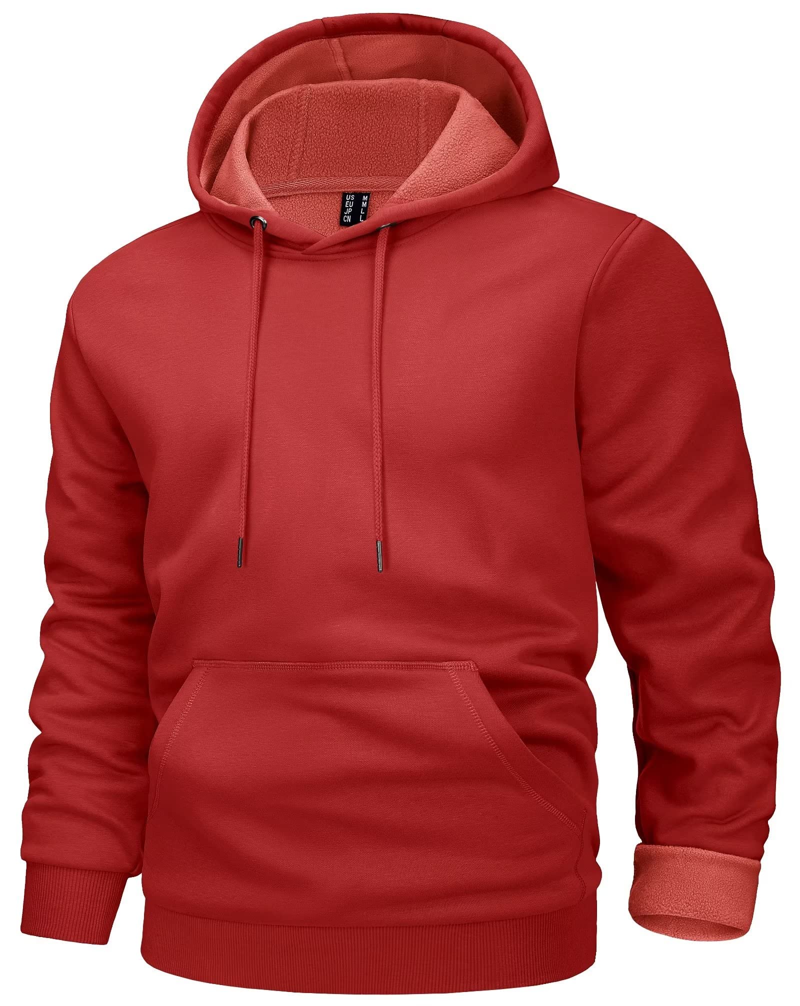 MAGCOMSEN Men Sweatshirts Hoodies Casual Hoody