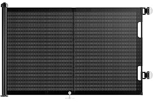 No Drilling Retractable Dog Gate Punch-Free Retractable Baby Gates for Stairs Safety Baby Gates Extends up to 59" Wide Mesh f