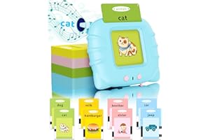 KOKODI Toddler Toys for 2 3 4 5 Year Old Gifts, Speech Therapy Toy, Talking Flash Card 224 Sight Words, Montessori Learning Educational Sensory Toys for Autistic Children Toddler