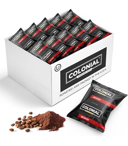 Amazon.com : Colonial Coffee Packets, Pre Ground Coffee Packs