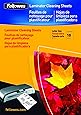Feuilles De Nettoyage Pour Plastifieuse Fellowes - Lot De 10, Format A4 - Entretien Rouleaux, élimine Résidus